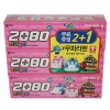 애경 2080 치과놀이 치약 (80gX3개입)X18개BOX